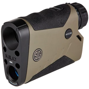 Sig Sauer KILO5K 7x25 rangefinder in ranger green with carry pouch and lanyard