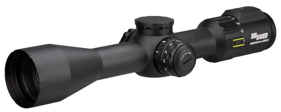 SIG SAUER SIERRA4 BDX 4-16x44 30mm riflescope, BDX-R2 digital reticle, matte black