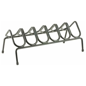 SnapSafe 6 pistol rack black steel holds six handguns 13.5 in