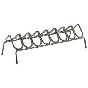 SnapSafe 8-Gun Pistol Rack black steel with PVC-coated slots holds 8 handguns