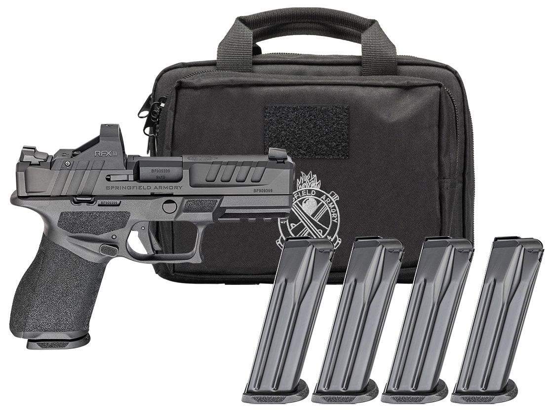 Springfield Armory Echelon 4.0C 9mm Gear Pac black 4-inch barrel with Viridian RFX11