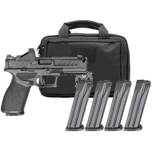 Springfield Armory Echelon 4.5F Comp 9mm with Viridian RFX11 and four 10-round magazines