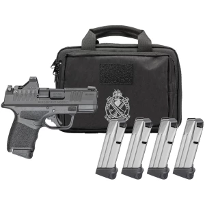 Springfield Armory Hellcat OSP .380 ACP 3-inch Gear Pac with Viridian RFX11, black polymer frame and four magazines