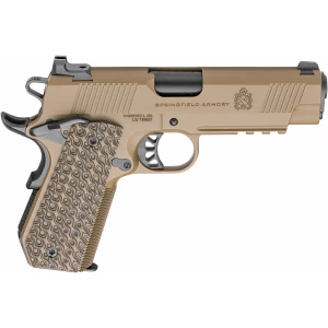 Springfield Armory 1911 TRP CC .45 ACP 4.25" Coyote Brown Cerakote pistol