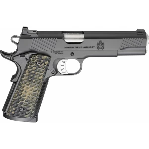 Springfield Armory 1911 TRP Classic .45 ACP 5 inch Black Cerakote side view
