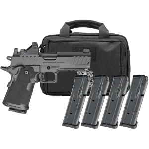 Springfield Armory 1911 DS Prodigy Compact 9mm 4.25in with Viridian RFX11 and four 15-round magazines