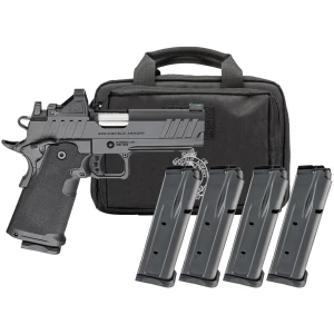 Springfield Armory 1911 DS Prodigy 9mm 4.25-inch Gear Pac with optic and four magazines