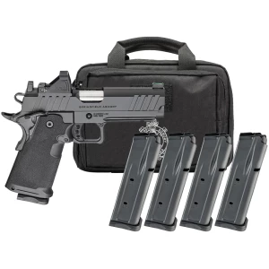 Springfield Armory Prodigy 1911 DS AOS 9mm 4.25in Gear Pac with Viridian RFX11 and four magazines
