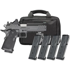 Springfield Armory 1911 DS Prodigy AOS 9mm 5-inch Gear Pac with Viridian RFX11 and magazines