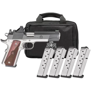 Springfield Armory Ronin 1911 AOS .45 ACP 5-inch with Viridian RFX11 and four 8-round magazines