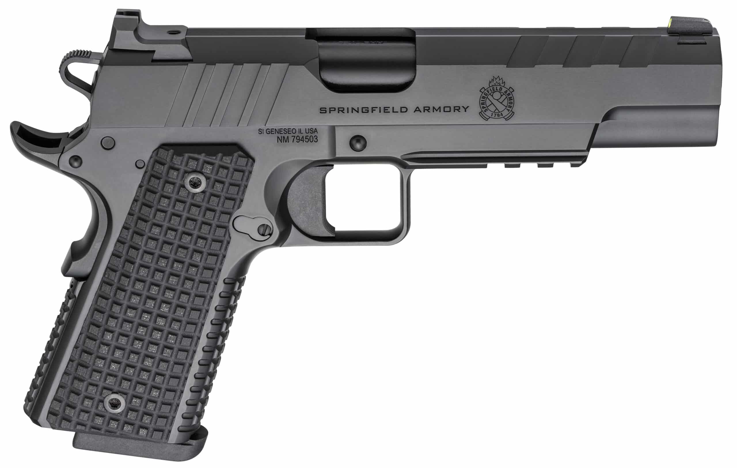 Springfield Armory 1911 Emissary 9mm 5-inch Black Cerakote pistol