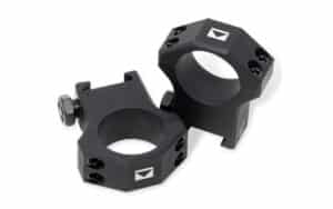Steiner T Series 30mm High scope rings in black for Picatinny rails