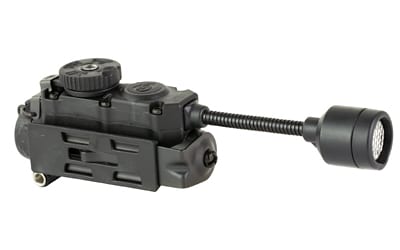 Streamlight Sidewinder Stalk mounted light with flexible stalk and helmet clip, black