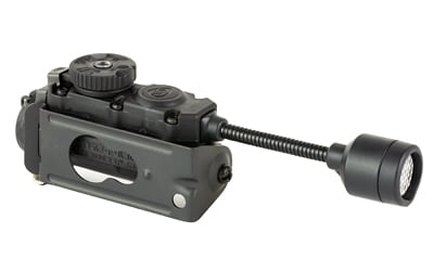 Streamlight Sidewinder Stalk mounted light with flexible stalk and helmet clip, black