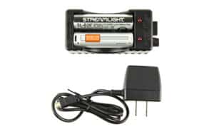 Streamlight SLB-26 dual-bay 18650 charger kit with two SLB-26 batteries