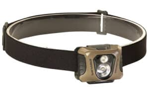 Streamlight Enduro Pro headlamp coyote white and green LEDs front view
