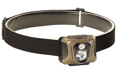 Streamlight Enduro Pro headlamp coyote white and green LEDs front view