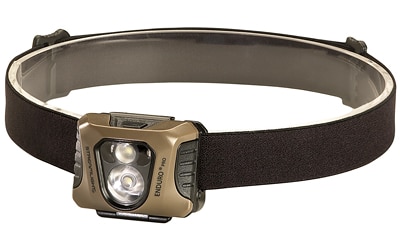 Streamlight Enduro Pro headlamp coyote white and green LEDs front view
