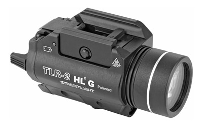 Streamlight TLR-2 HL G rail-mounted gun light with green laser, black anodized
