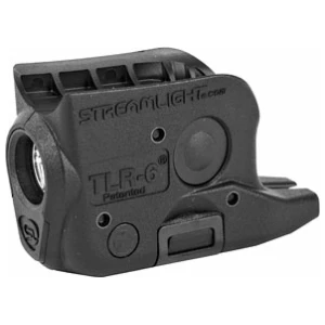 Streamlight TLR-6 100-lumen white LED weapon light for Glock 42/43, black
