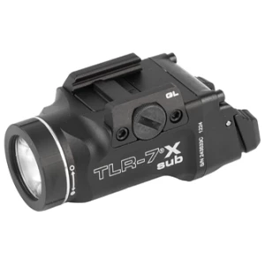 Streamlight TLR-7X Sub weapon light for Glock 43X/48 MOS, black anodized