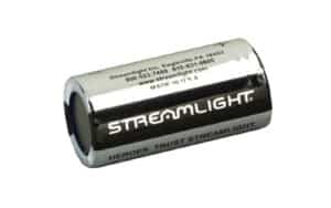 Streamlight CR123A 3V lithium batteries 6-pack packaging