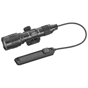 Streamlight ProTac Rail Mount 1 weapon light 350 lumens black mounted on Picatinny rail