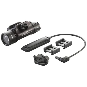 Streamlight TLR-1 HL long gun rail-mounted weapon light kit in black with remote pressure switch