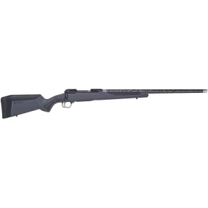 Savage 110 Ultralite bolt-action rifle with 24 inch carbon-wrapped barrel and grey AccuFit stock