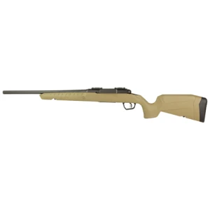 Savage Axis 2 .350 Legend 18 inch bolt-action rifle with Flat Dark Earth synthetic stock