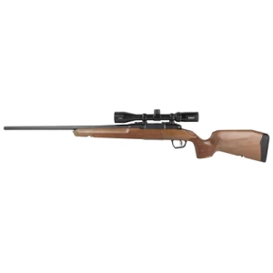 Savage Axis 2 XP Hardwood .223 Rem rifle with 22-inch barrel and mounted 3-9x40 scope