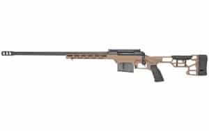 Savage 110 Precision left-hand 6.5 Creedmoor 24-inch barrel MDT LSS XL chassis FDE