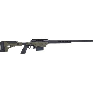 Savage AXIS II Precision .270 Winchester 22 inch rifle with MDT chassis in OD Green