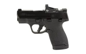 Smith & Wesson M&P Shield Plus 9mm 3.1in with Crimson Trace CTS-1500 red dot and night sights