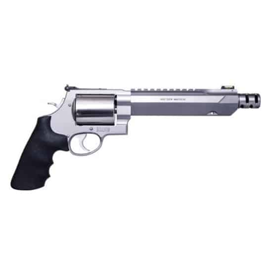 Smith & Wesson Performance Center 460XVR revolver, stainless 7.5-inch barrel, HI VIZ fiber optic front sight