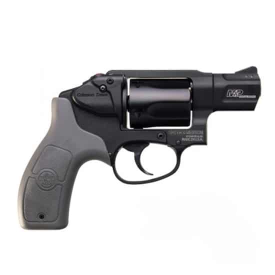 Smith & Wesson M&P Bodyguard .38 Special +P 5-shot revolver with Crimson Trace red laser