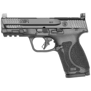 Smith & Wesson M&P9 M2.0 Compact 9mm pistol, 4-inch barrel, matte black, optic-ready slide