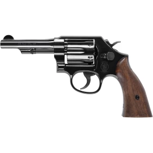 Smith & Wesson Model 10 Classic .38 Special 4-inch blued revolver with walnut grip