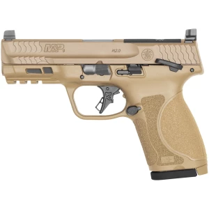 Smith & Wesson M&P9 M2.0 Compact Optic Ready 9mm 4 inch FDE, side view