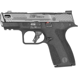 Smith & Wesson M&P Shield X Carry Comp 9mm 3.6in black optic-ready handgun