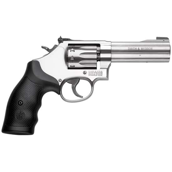 Smith & Wesson Model 617 4-inch .22 LR 10-round satin stainless revolver
