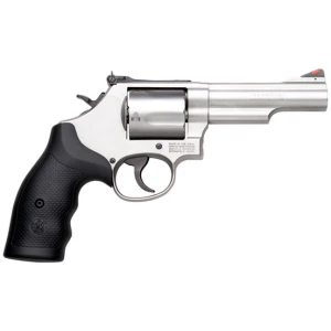 Smith & Wesson Model 69 L-Frame stainless .44 Magnum revolver 4.25" with black synthetic grip