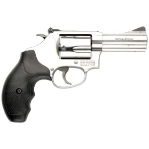 Smith & Wesson Model 60 3-inch .357 Magnum stainless revolver, 5-shot