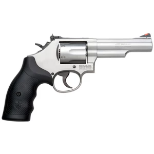 Smith & Wesson Model 66 Combat Magnum stainless revolver 4.25 in with synthetic grip