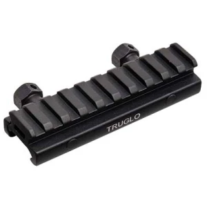 TruGlo Picatinny riser mount 1/2 inch rise matte black