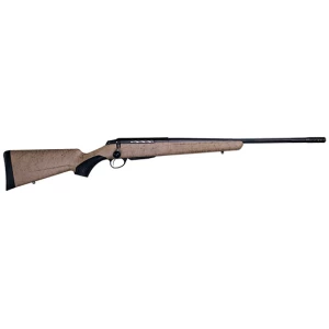 Tikka T3x Lite Roughtech Tan 7mm Rem Mag rifle 24.3 in fluted threaded barrel