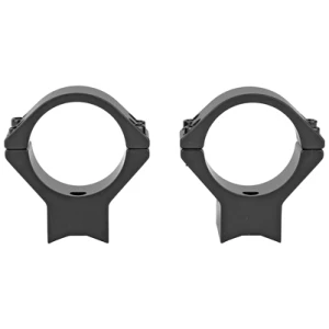 Talley 740725 30mm medium scope mount and rings, black anodized, fits Savage round receiver