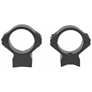Talley low 1-inch quick-release scope rings, black, Savage round fit
