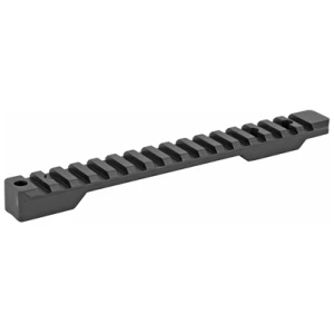 Talley Picatinny base rail for Weatherby Mark V, black matte, 1-piece Picatinny mount