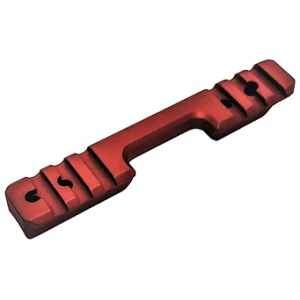 Talley red anodized Picatinny base for Winchester Xpert 22 rifles, 0 MOA